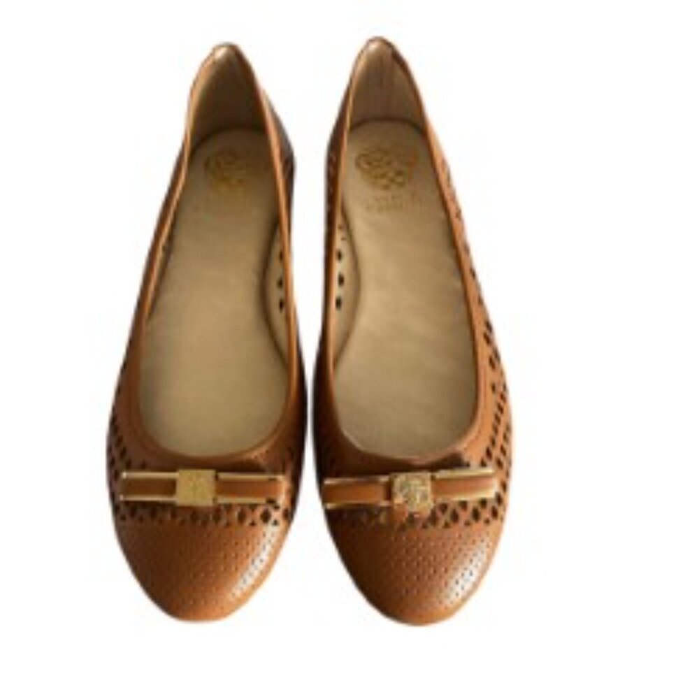Vince Camuto Celindan Brown Ballet Flats 7.5 - Picture 2 of 8